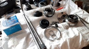 Урал,Днепр шрус вместо крестовины и эластичной муфты.