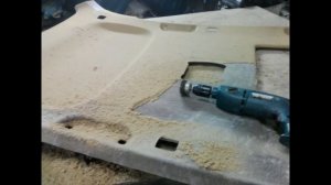 BMW X5 Перетяжка потолка