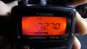 YAESU VX-6 прием вещалок на базовую си-би антену.