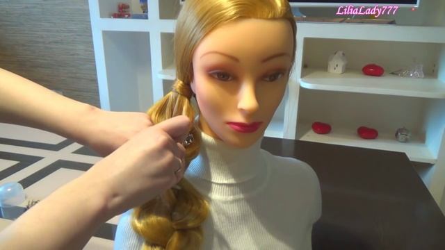 Объемная коса. Простая прическа в школу. Easy hairstyle