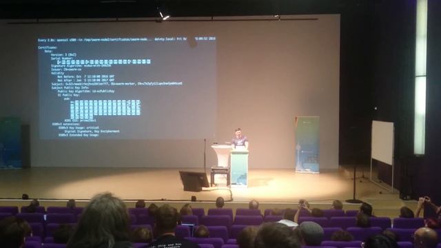 Swarmkit demo with certificate rotation, least privileged in practice смотреть онлайн