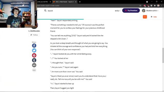 Reading bad fanfics: DDLC edition 2 смотреть онлайн