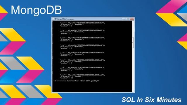 MongoDB: Not Equals To (Numbers) смотреть онлайн
