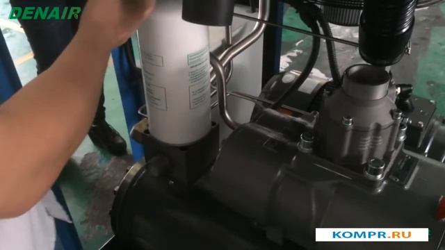 Как заменить воздушный фильтр DENAIR на новый design DENAIR смотреть онлайн