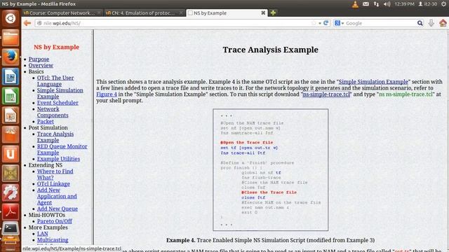 Run a nam file in ns2 смотреть онлайн