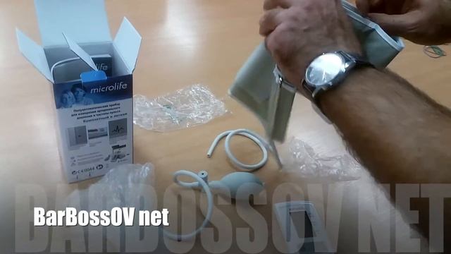 Тонометр Microlife BP N1 Basic Полуавтоматический смотреть онлайн