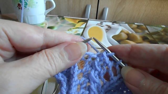 Узор 898 спицами смотреть онлайн