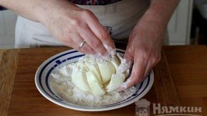 Хризантема из лука в кляре