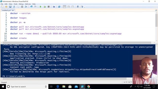 Docker (Part 1) - Create Docker Containers From .Net Core Code смотреть онлайн