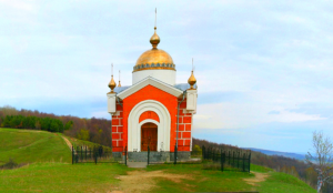 Сурское  2005 года. Панорама с Никольской горы.