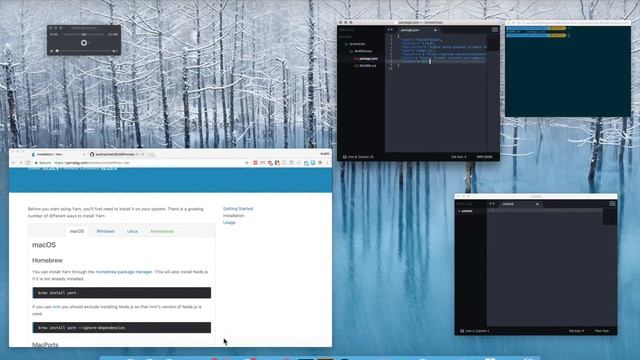 Build Process Part 0 - Setting up your project using Yarn смотреть онлайн