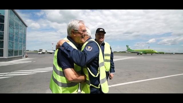 45 лет Службе авиационной безопасности аэропорта Толмачёво