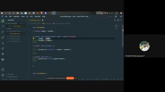Classes and Objects in java | Day-6 | Techie Nomdas | JAVA ROVER | pylamp | vcet