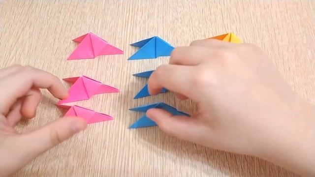 Оригами корона из бумаги