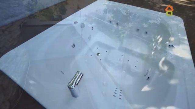 Мини бассейн KOLPA SAN MANON. СПА дома смотреть онлайн