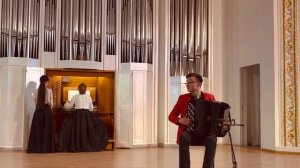 Астор Пьяцолла “Sendito Unico” / Орган и баян - Амаль Керимов и Эльвира Ямалова