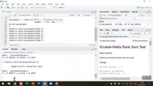 How To... Perform a Kruskal-Wallis Test in R #97