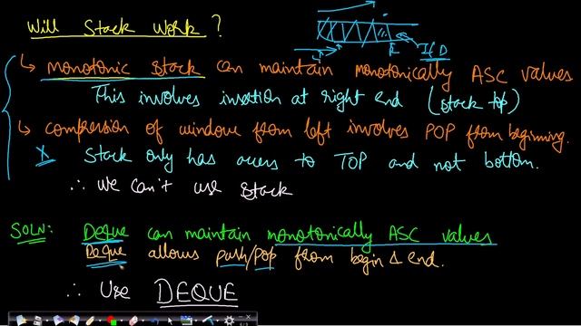 Shortest Subarray with Sum at Least K | Leetcode #862 смотреть онлайн