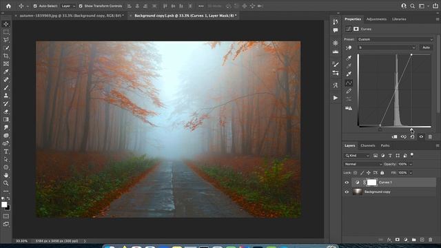 How To Remove Haze In Photoshop (2 Min) Using Lab Color Space смотреть онлайн
