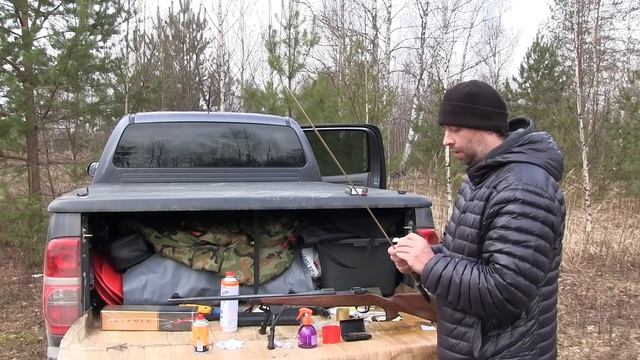 SAKO 85 - обкатка ствола и пристрелка карабина смотреть онлайн