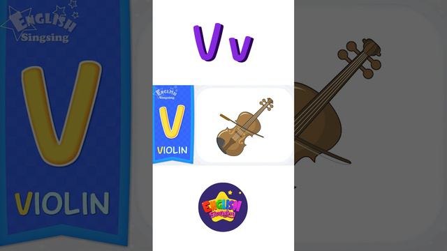 V Phonics - Letter V - Alphabet song