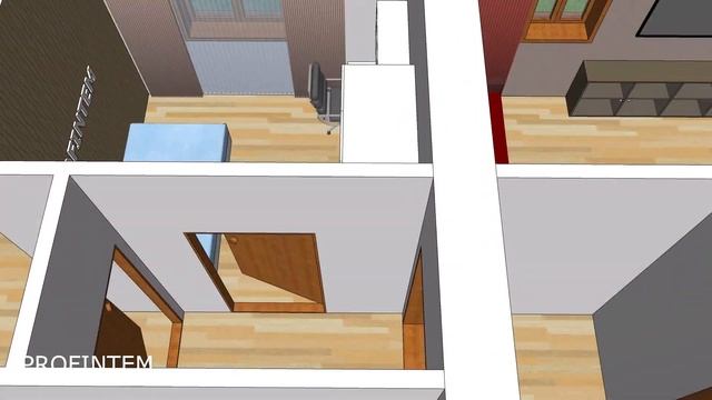 Одноэтажный дом 12 на 12 м. 5 спален, терраса. Проект дома 12х12 метров. Обзор дома. смотреть онлайн