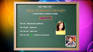[Урок 03] Система тонов | Вьетнамский язык для русскоговорящих