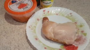 САЛАТ С КОРЕЙСКОЙ МОРКОВКОЙ И КОПЧЕНОЙ КУРИЦЕЙ