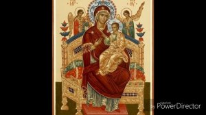 Сильная молитва при онкологии икона Божьей Матери Всецарица (Пантанасса, то есть Всеповелительница