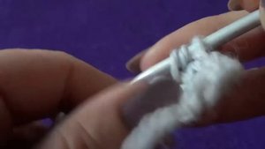 Полустолбик с накидом - Half double crochet