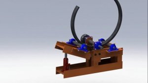 Простой профилегиб своими руками из двутавра и домкрата