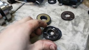 ⚙️??Лодочный мотор HANGKAI. Нет мощности. Коммутатор и сальники коленвала.