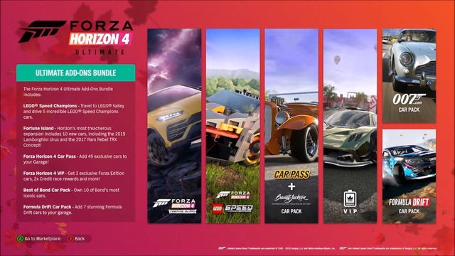 Forza Horizon 4 | Ultimate Add-Ons Bundle