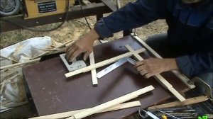 Видео №46. Альпийский улей. Изготовление рамки для увеличения междукорпусного пространства.