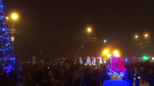 Дед Мороз в Печоре-17.12.2015г.(Пятлин-Печора) смотреть онлайн