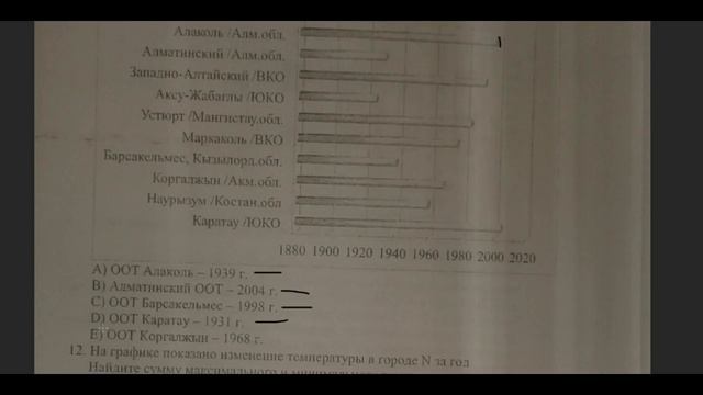 ЕНТ 2017 Математическая грамотность 1070 (1-20) смотреть онлайн
