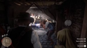 Red Dead Redemption 2 | Пленник в подвале и шизанутый оружейник