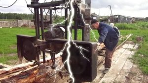 Самодельная пилорама.№2