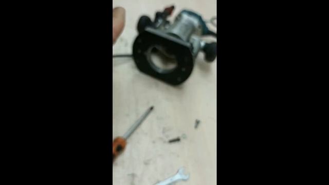 Увеличение хода фрезы на фрезере Макита 0700