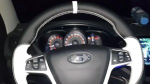 ЛАДА ВЕСТА ПЕРЕШИЛ РУЛЬ СВОИМИ РУКАМИ