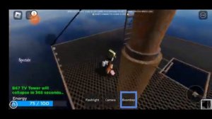 CAN I REACH THE B67 TV TOWER BEFORE IT COLLAPSED?! (Roblox Fall)