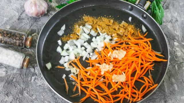 Баклажаны по-корейски с морковью