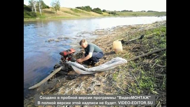 работа мотопомпы мп 800 на поливке смотреть онлайн