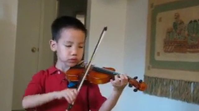 Suzuki Book 1 Minuet 2 - 5 year old смотреть онлайн