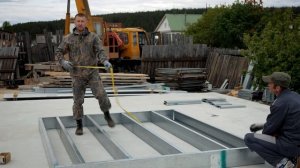 АстекХоум технология сборки дома из ЛСТК в поселке (Старопышминск)