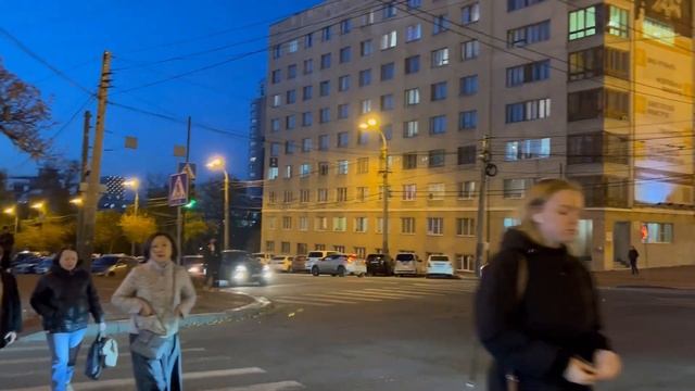 ХАБАРОВСК ЦЕНТР ПРОГУЛКА ПО УЛИЦЕ МУРАВЬЕВА АМУРСКОГО