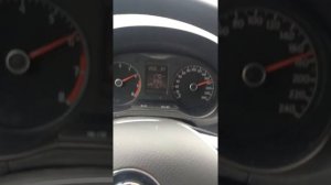 Разгон от 0 до 190. Volkswagen Polo Sedan 1.6 2017.