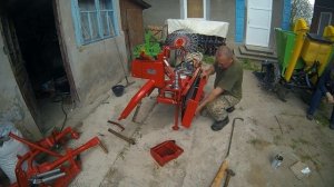 Собрал роторную косилку WIRAX, и грабли солнышко.