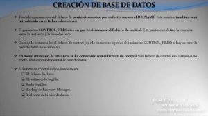 ?  CURSO ORACLE CREACION DE BASE DE DATOS:    ? MAS CURSOS EN LA DESCRIPCION