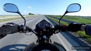 Дорога. Омск- Верблюжье. мотоцикл Lifan lf200-16c.